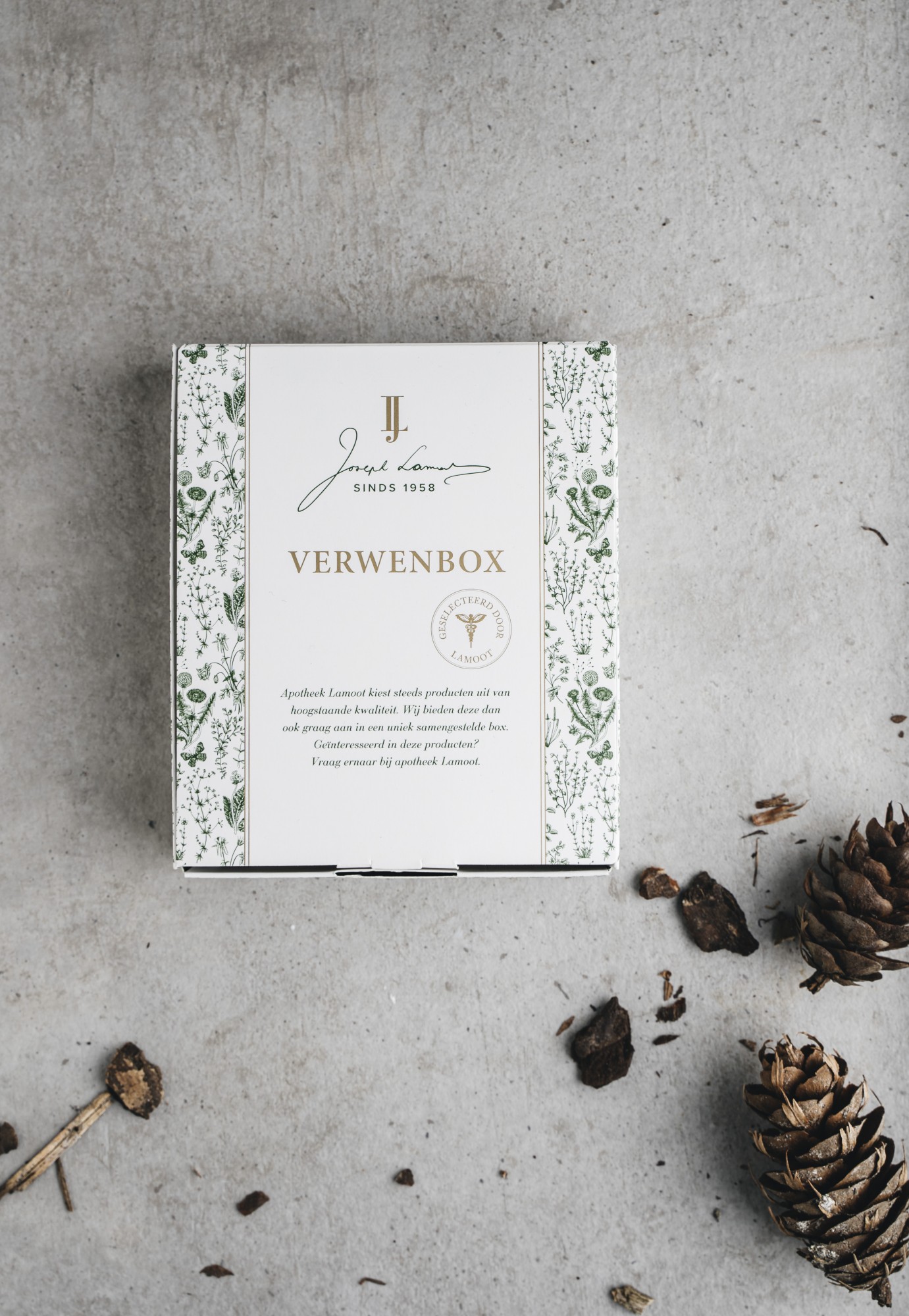 Verwenbox met luxestalen